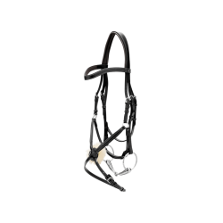 Brida Muserola Cruzada Working By Dy'on Negro