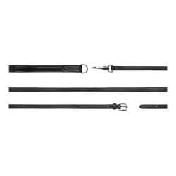 Riendas alemanas Full Leather 1/2 Working By Dy'on Negro