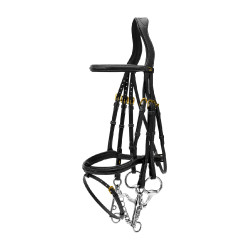 Brida Muserola Combinada D Collection by Dy'on Negro