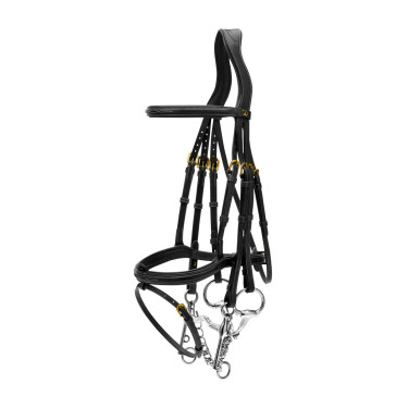 Brida Muserola Combinada D Collection by Dy'on Negro