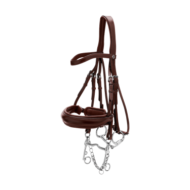 Brida Muserola Ancha Mate Working By Dy'on Marrón Brida Muserola Ancha Mate Working By Dy'on Marrón