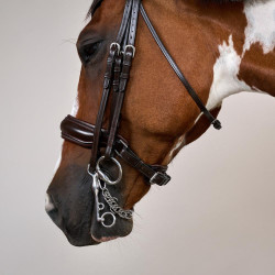 Brida Muserola Ancha Mate Working By Dy'on Marrón Brida Muserola Ancha Mate Working By Dy'on Marrón