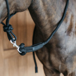 Línea de entrenamiento Dy'on con mosquetón Negro