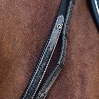 Brustblatt mit geflochtenem Steg D Kollektion Dy'on Negro