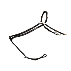 Brustblatt mit geflochtenem Steg D Kollektion Dy'on Negro