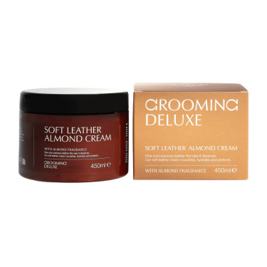 Crema suave para cuero con Almendra Grooming Deluxe