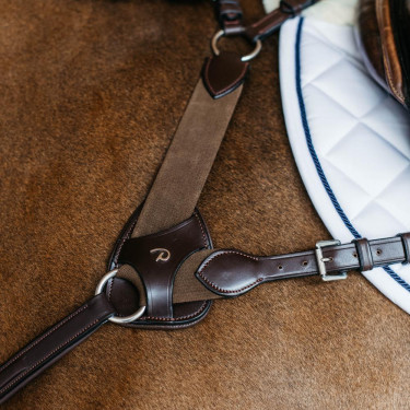 Almohadilla de protección para pechopetral de 5 puntos Dy'on Castaño Marrón Almohadilla de protección para pechopetral de 5 puntos Dy'on Castaño Marrón