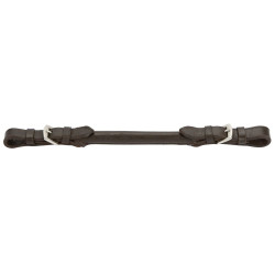 Sujetando correas de cuero Covalliero Castaño Marrón Sujetando correas de cuero Covalliero Castaño Marrón