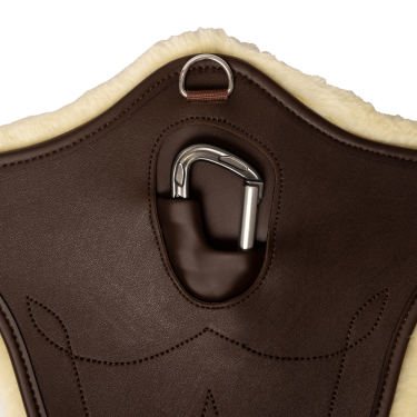 Cinchuelo bavero Kentucky anatómico borreguillo Castaño Marrón