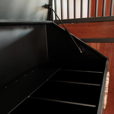 Caja de alimentos de aluminio Grooming Deluxe by Kentucky con ruedas Negro Caja de alimentos de aluminio Grooming Deluxe by Kentucky con ruedas Negro