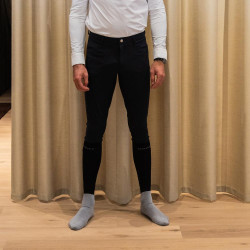 Pantalón de equitación Kentucky México full grip para hombre Negro