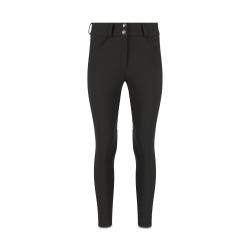 Pantalón de equitación Kentucky Miami con grip en las rodillas para mujer Negro Pantalón de equitación Kentucky Miami con grip en las rodillas para mujer Negro