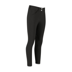 Pantalón de equitación Kentucky Miami con grip en las rodillas para mujer Negro