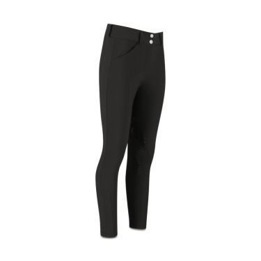 Pantalón de equitación Kentucky Miami con grip en las rodillas para mujer Negro Pantalón de equitación Kentucky Miami con grip en las rodillas para mujer Negro