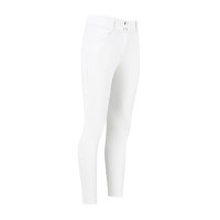 Pantalón de equitación Kentucky Miami con grip en las rodillas para mujer Blanco Pantalón de equitación Kentucky Miami con grip en las rodillas para mujer Blanco