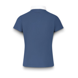Polo de competición Kentucky Osaka de manga corta para niño Marino Azul marino