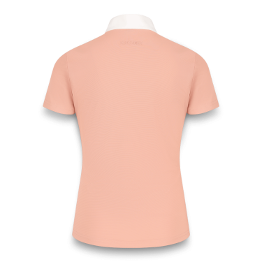 Polo de competición Kentucky Tokyo de manga corta para niña Rosa viejo
