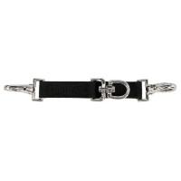 Muserola puente de bocado nylon Covalliero Negro Muserola puente de bocado nylon Covalliero Negro