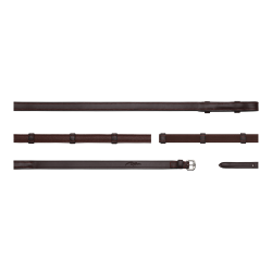 Riendas Hunter Grip con 7 topes 5/8 (sin stopper) Dy'on Castaño Marrón Riendas Hunter Grip con 7 topes 5/8 (sin stopper) Dy'on Castaño Marrón