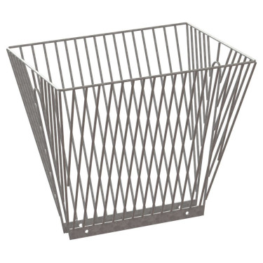 Comedero doble para heno galvanizado 20 mm Kerbl