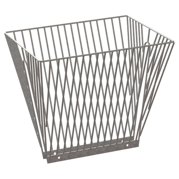Comedero doble para heno galvanizado 20 mm Kerbl
