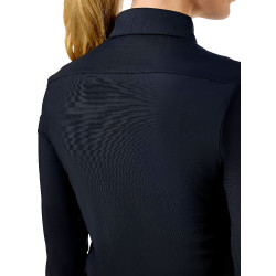 Camisa de manga larga Equestrian Stockholm Performance para mujer Negro Camisa de manga larga Equestrian Stockholm Performance para mujer Negro