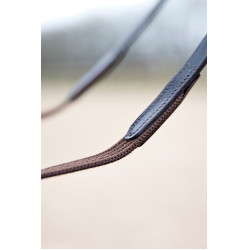 Riendas Horze Slender Castaño Marr&amp;amp;amp;oacute;n