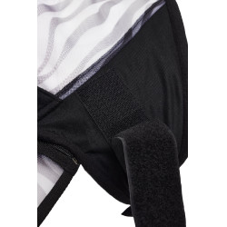 Máscara antimoscas Horze Zebra Negro Máscara antimoscas Horze Zebra Negro