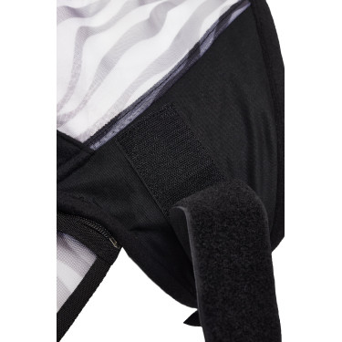 Máscara antimoscas Horze Zebra Negro Máscara antimoscas Horze Zebra Negro