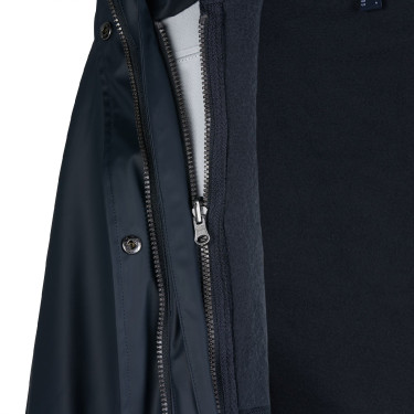 Chubasquero PU para Mujer Emma B Vertigo Azul marino oscuro Chubasquero PU para Mujer Emma B Vertigo Azul marino oscuro