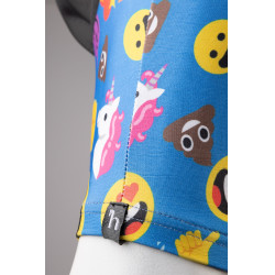 Máscara antimoscas elástica para poner Horze Emoji Motifs Máscara antimoscas elástica para poner Horze Emoji Motifs