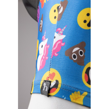 Máscara antimoscas elástica para poner Horze Emoji Motifs Máscara antimoscas elástica para poner Horze Emoji Motifs