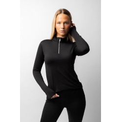 Top funcional de manga larga Luminox Horze para mujer Negro Top funcional de manga larga Luminox Horze para mujer Negro