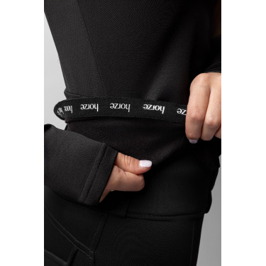 Top funcional de manga larga Luminox Horze para mujer Negro Top funcional de manga larga Luminox Horze para mujer Negro