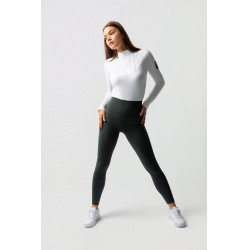 Legging térmico B Vertigo sin costuras con grip integral Leonora Escarabajo verde Legging térmico B Vertigo sin costuras con grip integral Leonora Escarabajo verde