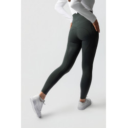 Legging térmico B Vertigo sin costuras con grip integral Leonora Escarabajo verde Legging térmico B Vertigo sin costuras con grip integral Leonora Escarabajo verde