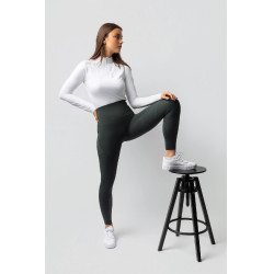 Legging térmico B Vertigo sin costuras con grip integral Leonora Escarabajo verde Legging térmico B Vertigo sin costuras con grip integral Leonora Escarabajo verde