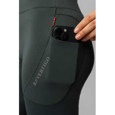 Legging térmico B Vertigo sin costuras con grip integral Leonora Escarabajo verde Legging térmico B Vertigo sin costuras con grip integral Leonora Escarabajo verde