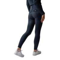 Legging térmico híbrido Horze Anya full grip Arándano Azul