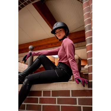 Pantalón de equitación Corinne Thermo Horze full grip Negro Pantalón de equitación Corinne Thermo Horze full grip Negro