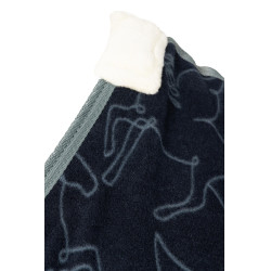 Manta polar para poni Horze Pegasus Arándano Azul Manta polar para poni Horze Pegasus Arándano Azul