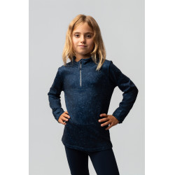 Camiseta de entrenamiento Pegasus infantil Horze Arándano Azul Camiseta de entrenamiento Pegasus infantil Horze Arándano Azul