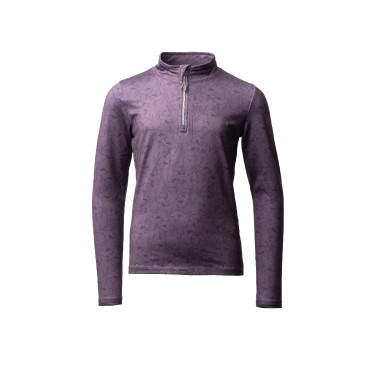 Camiseta de entrenamiento Pegasus infantil Horze Sílex Gris