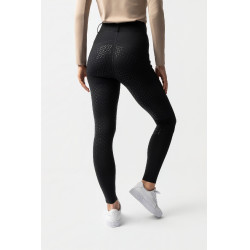 Leggings de invierno para mujer con grip integral Horze Dea Negro