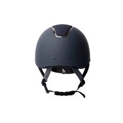 Casco Metálico Brillante Monarch II Horze Azul oscuro