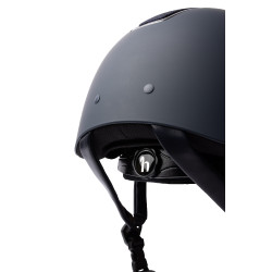 Casco Metálico Brillante Monarch II Horze Azul oscuro