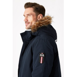 Parka de invierno para hombre Garren B Vertigo Azul marino oscuro