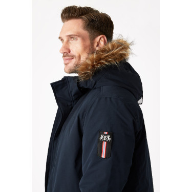 Parka de invierno para hombre Garren B Vertigo Azul marino oscuro