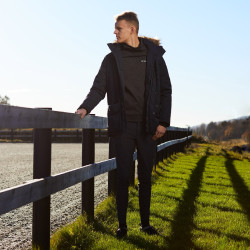 Parka de invierno para hombre Garren B Vertigo Azul marino oscuro