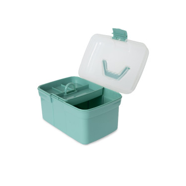 Caja y cepillos de limpieza Horze para niños Wazabi